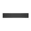 BUILDMART - 24" Linear Slot Diffuser - 2 Slot - Double Slot - Black Decorative Air Vent - Modern AC Vent Cover for Ceiling, Walls & Floors - Texas Buildmart Questions & Answers