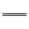 BUILDMART - 24x4 Modern AC Vent Cover - Decorative White Air Vent - Standard Linear Slot Diffuser - Register Grille for Ceiling, Walls & Floors - Texas Buildmart Questions & Answers