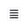 BUILDMART - 8x8 White Modern AC Vent Cover - Decorative Air Vent - Standard Linear Slot Diffuser - Register Grille for Ceiling, Walls & Floors - Texas Buildmart Questions & Answers