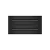 BUILDMART - 12x6 Modern AC Vent Cover - Decorative Black Air Vent - Standard Linear Slot Diffuser - Register Grille for Ceiling, Walls & Floors - Texas Buildmart Questions & Answers