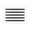 BUILDMART - 16x10 White Modern AC Vent Cover - Decorative Air Vent - Standard Linear Slot Diffuser - Register Grille for Ceiling, Walls & Floors - Texas Buildmart Questions & Answers