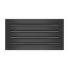 BUILDMART - 16x8 Modern AC Vent Cover - Decorative Black Air Vent - Standard Linear Slot Diffuser - Register Grille for Ceiling, Walls & Floors - Texas Buildmart Questions & Answers