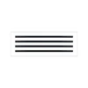 BUILDMART - 22x8 Modern AC Vent Cover - Decorative White Air Vent - Standard Linear Slot Diffuser - Register Grille for Ceiling, Walls & Floors - Texas Buildmart Questions & Answers