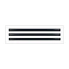 BUILDMART - 18" White Linear Slot Diffuser - 3 Slot - Triple Slot - Decorative Air Vent - Modern AC Vent Cover for Ceiling, Walls & Floors - Texas Buildmart Questions & Answers