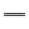 BUILDMART - 18" White Linear Slot Diffuser - 2 Slot - Double Slot - Decorative Air Vent - Modern AC Vent Cover for Ceiling, Walls & Floors - Texas Buildmart Questions & Answers