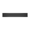 BUILDMART - 18" Linear Slot Diffuser - 1 Slot - Single Slot - Black Decorative Air Vent - Modern AC Vent Cover for Ceiling, Walls & Floors - Texas Buildmart Questions & Answers