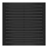 BUILDMART - 24x24 Modern AC Vent Cover - Decorative Black Air Vent - Standard Linear Slot Diffuser - Register Grille for Ceiling, Walls & Floors - Texas Buildmart Questions & Answers
