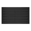 BUILDMART - 30x18 Modern AC Vent Cover - Decorative Black Air Vent - Standard Linear Slot Diffuser - Register Grille for Ceiling, Walls & Floors - Texas Buildmart Questions & Answers